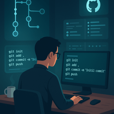 Version Control Oasis fine art poster for office walls