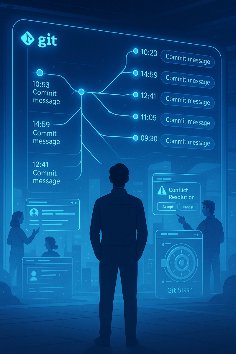 Futuristic Git Collaboration