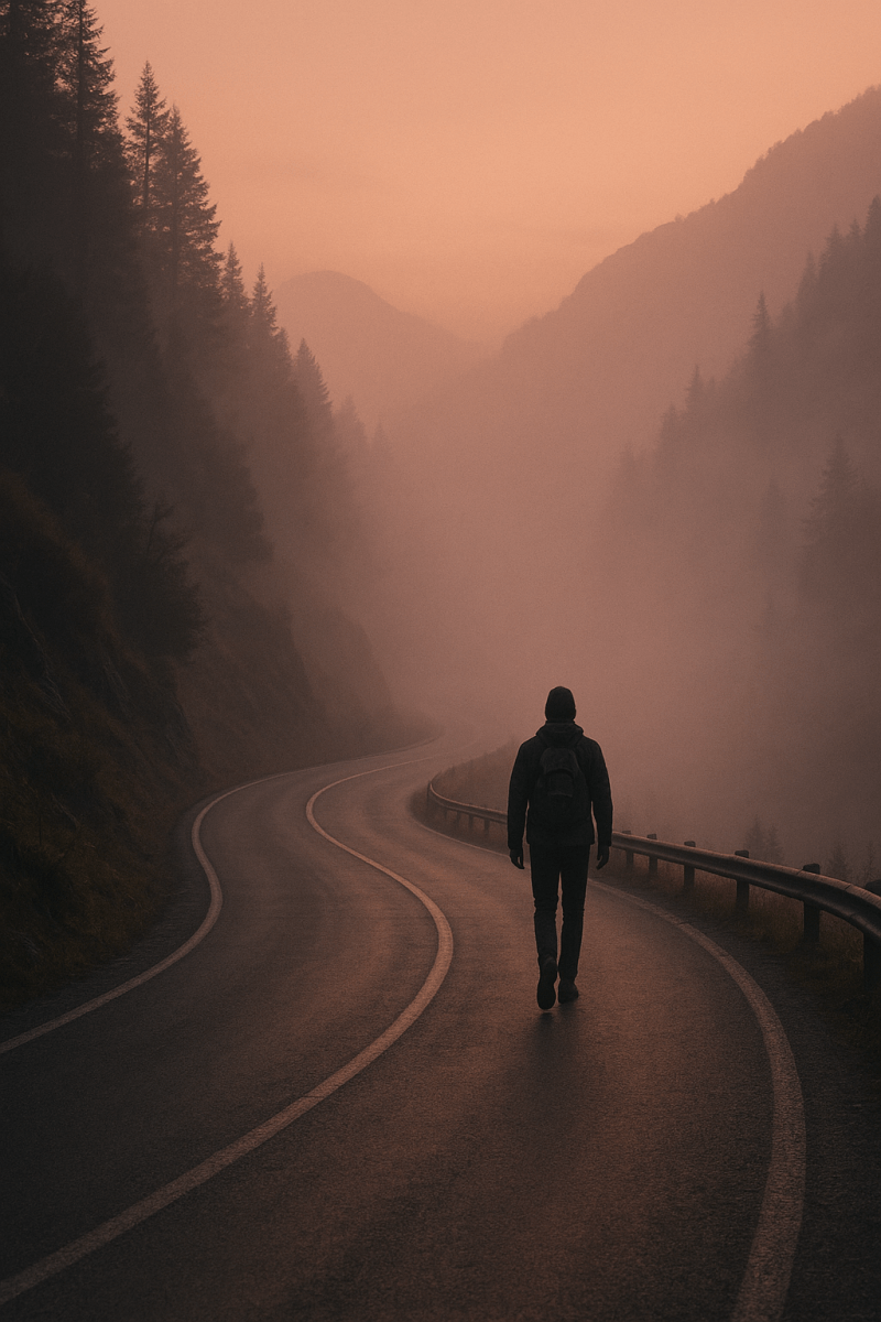 Misty Mountain Stroll