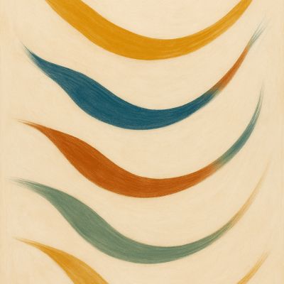 Dancing Prayer Lines digital artwork for bedroom or office