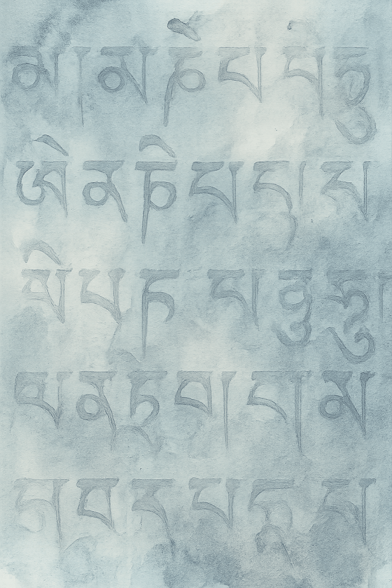 Watercolor Script Layers
