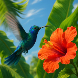 Hummingbirds Jungle Dance