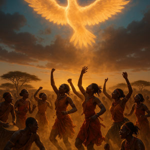 Bird Cloud Over Celebration