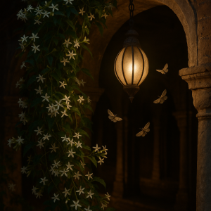 Jasmine Under Lantern Light