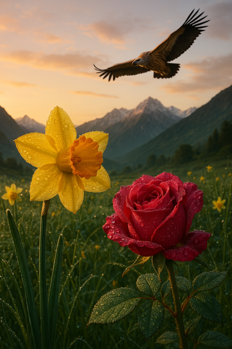 Dawn's Floral Harmony_