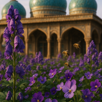 Aconite and Violet Serenity_