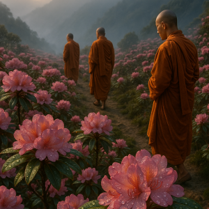Misty Himalayan Bloom