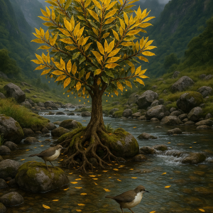 Bay Leaf Tree In Himalayas