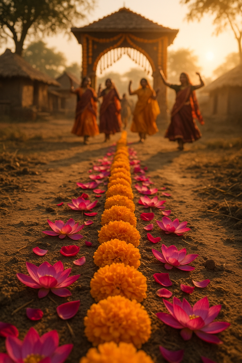 Marigold Path Ceremony_