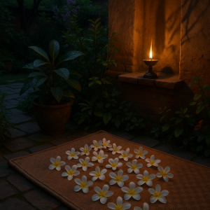 Serene Garden Evening