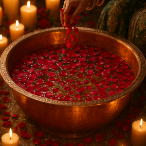 Rose Petal Bath