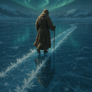 Monk On Ice Bridge Simple