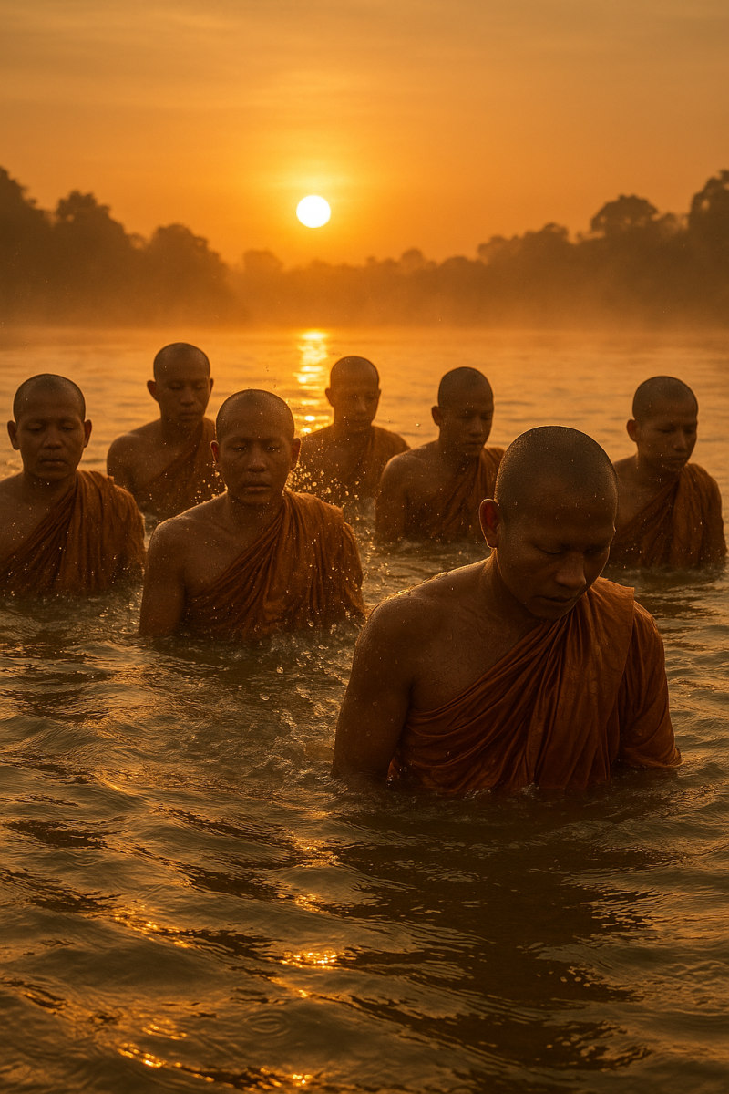 Monks' Sunrise Immersion_
