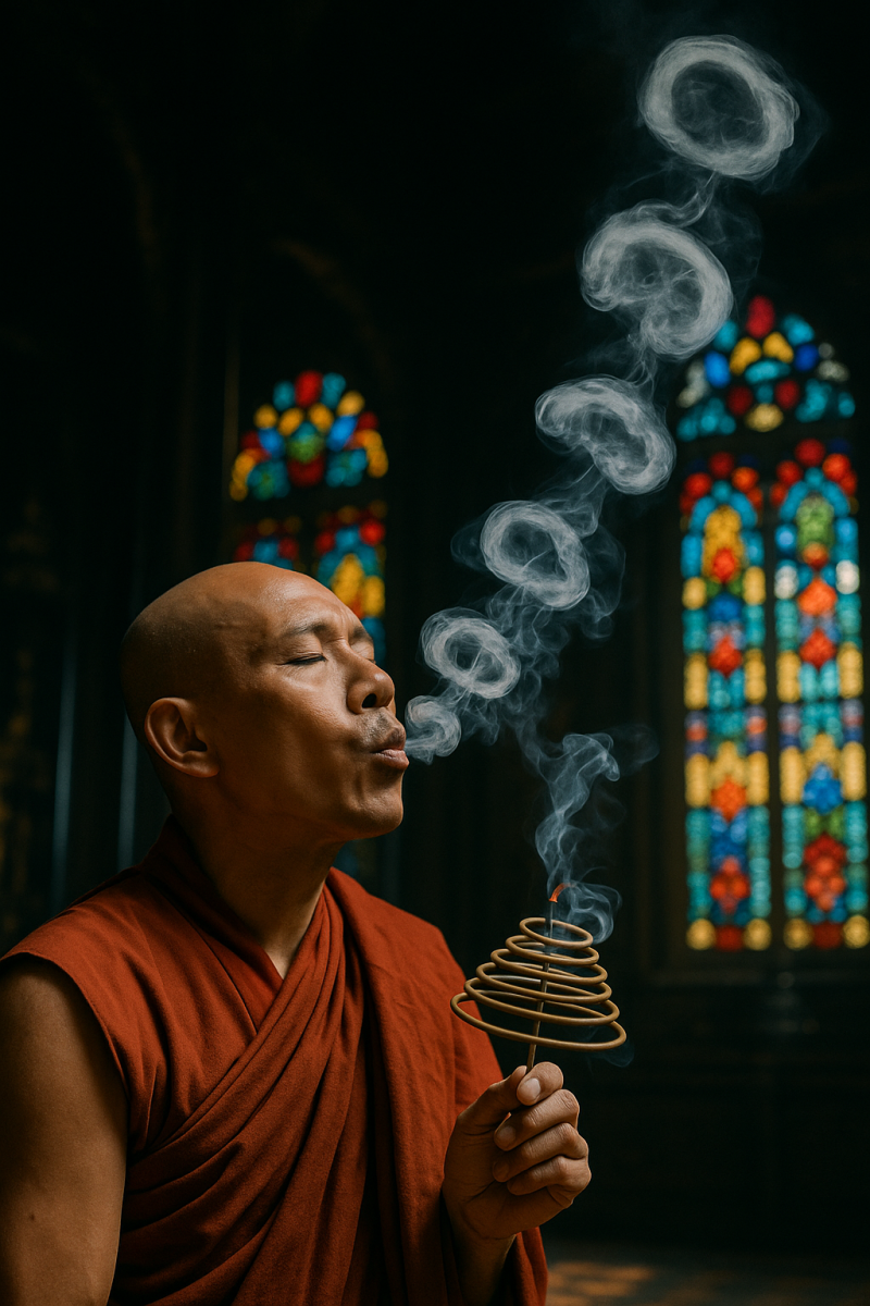 Monk's Smoke Rings_