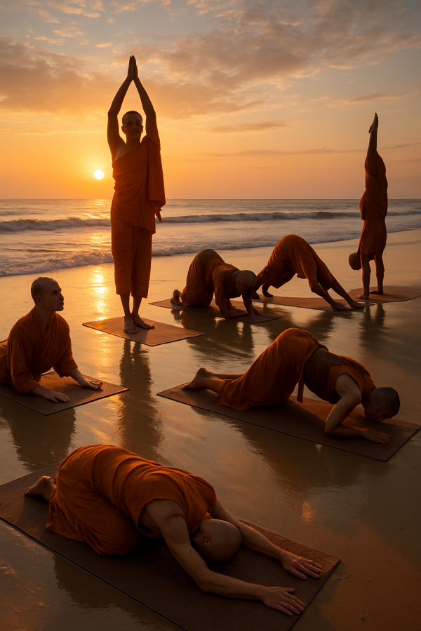 Monks' Beach Yoga_