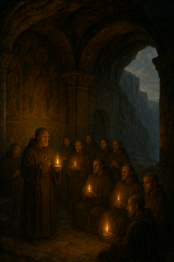 Cliffside Monastery Chant Simple