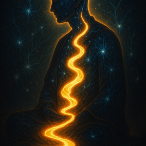 Glowing Meditative Energy Simple