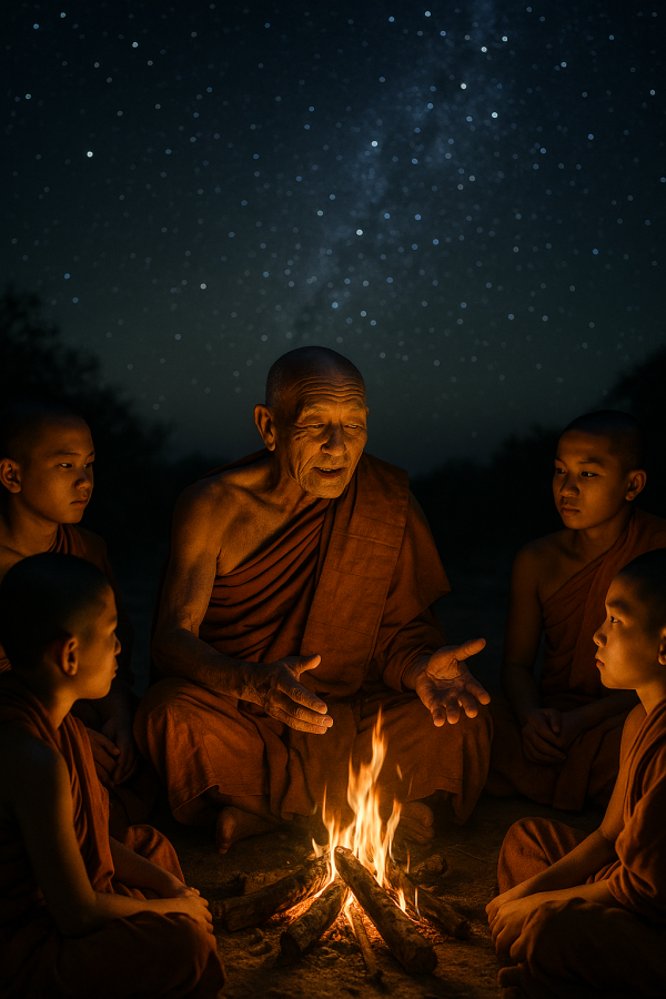 Monks' Starry Night_