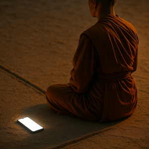 Monks Meditative Retreat Simple