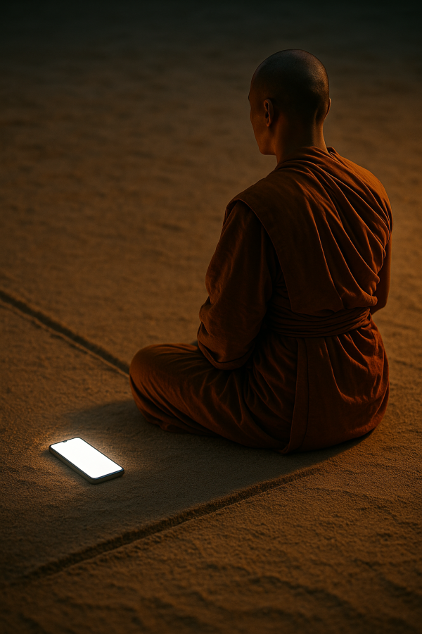 Monk's Meditative Retreat_