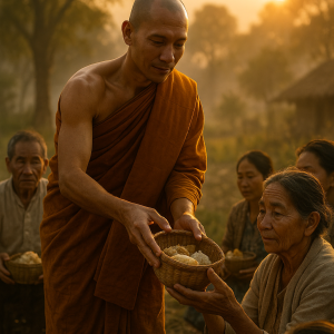 Monks Sunrise Charity Simple