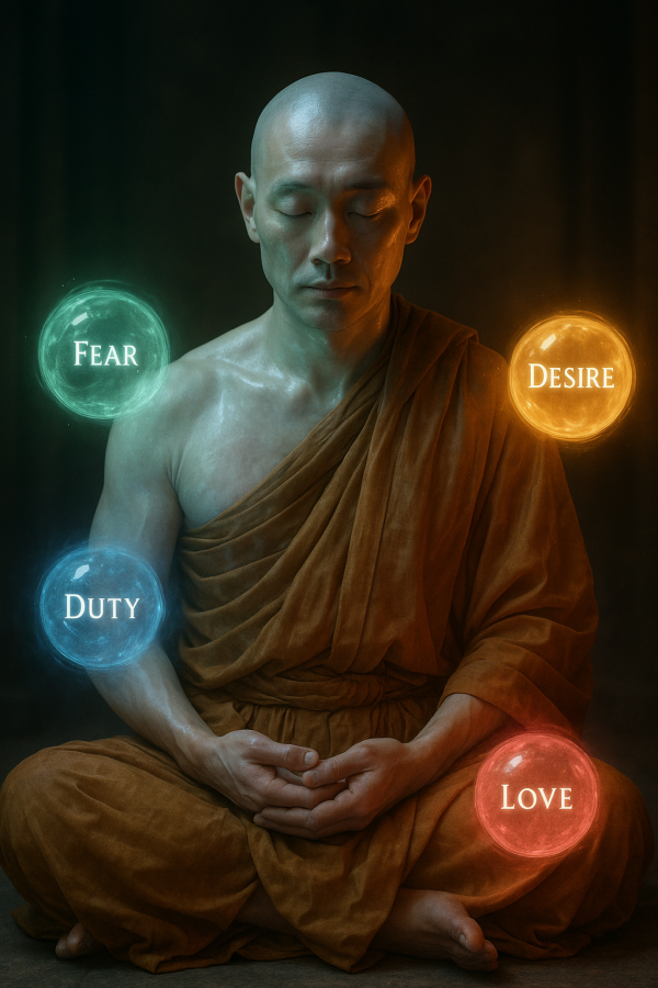 Meditative Energy Orbs Simple