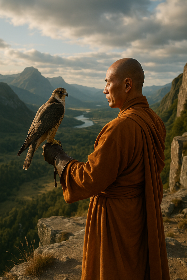 Monk And Falcon Simple