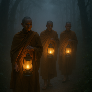 Lantern Lit Forest Walk Simple