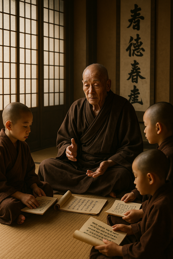 Wisdom In Meditative Hall