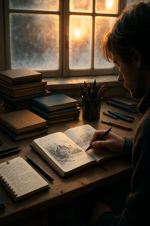 Artists Morning Creation