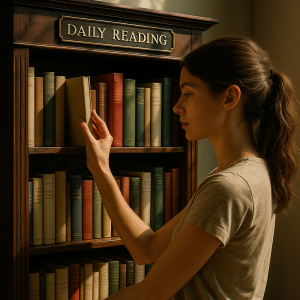 Elegant Reading Shelf