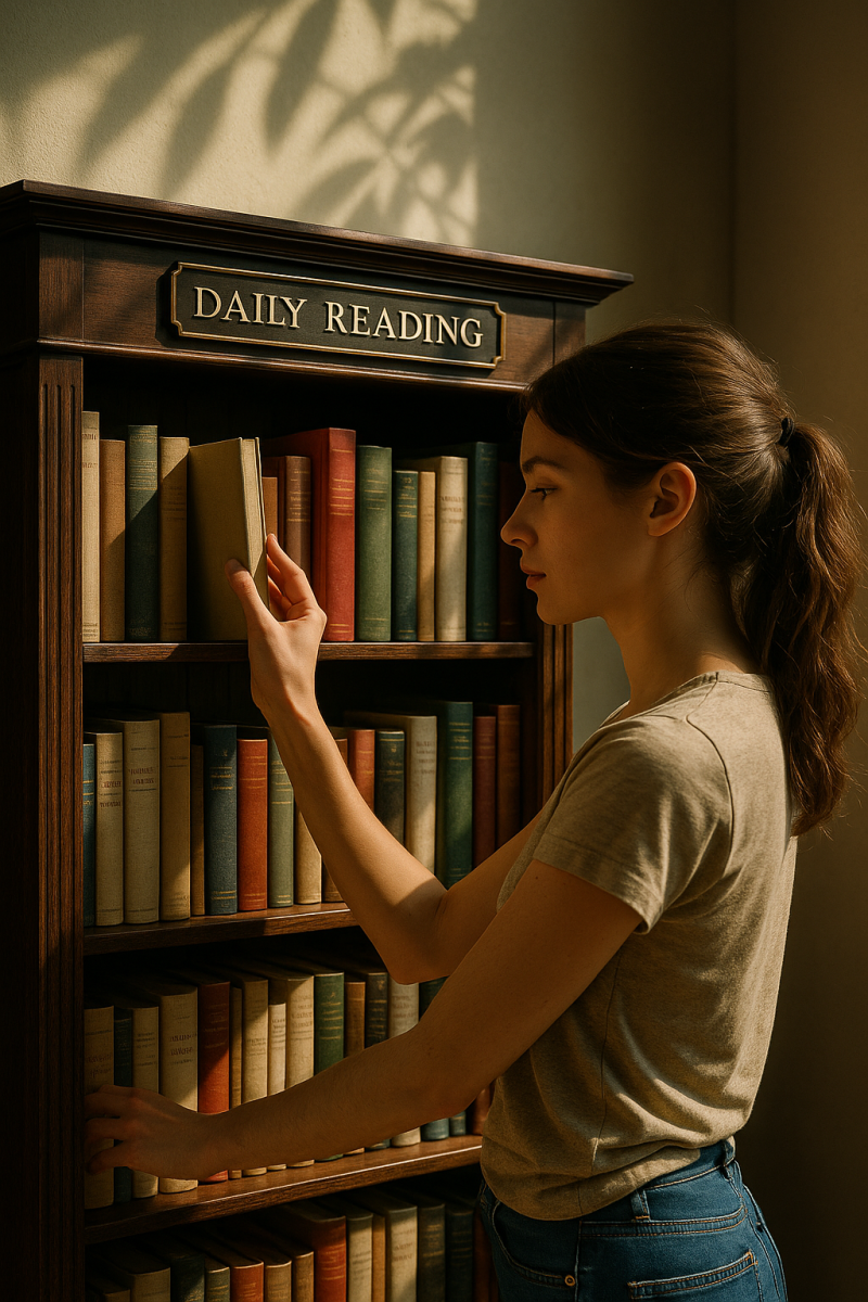 Elegant Reading Shelf_