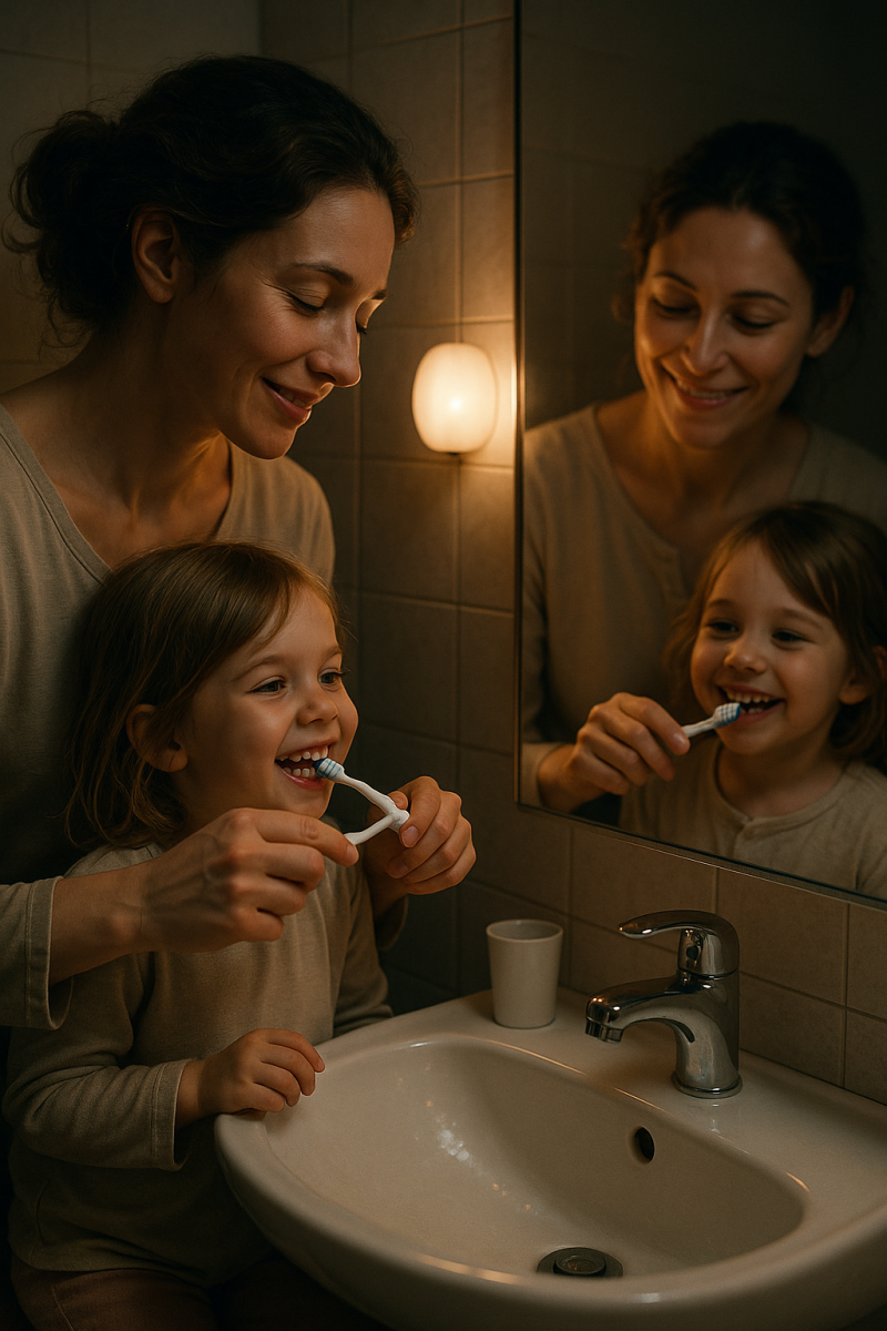 Bedtime Toothbrush Routine_