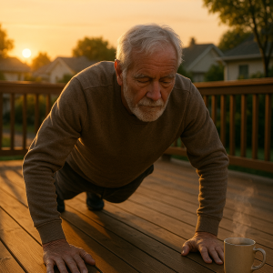 Elderly Sunrise Push Ups