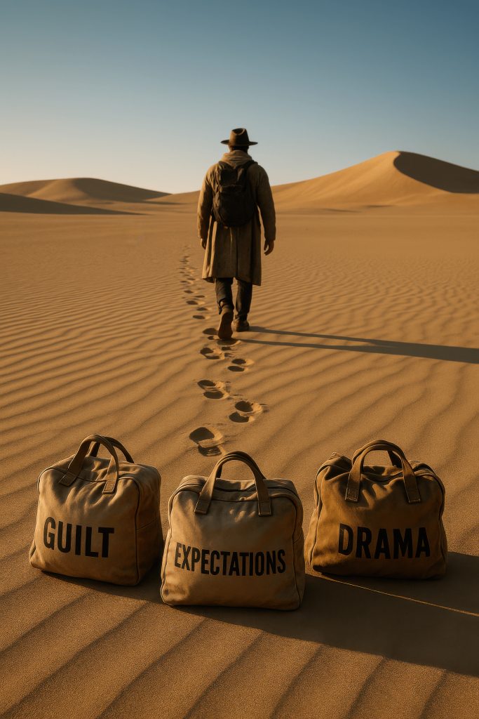 Journey Beyond Burden digital artwork for bedroom or office