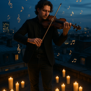Rooftop Violin Serenade
