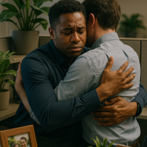 Heartfelt Office Moment