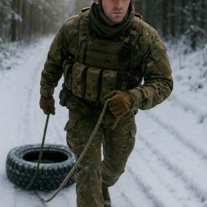 Tire Dragging Soldier