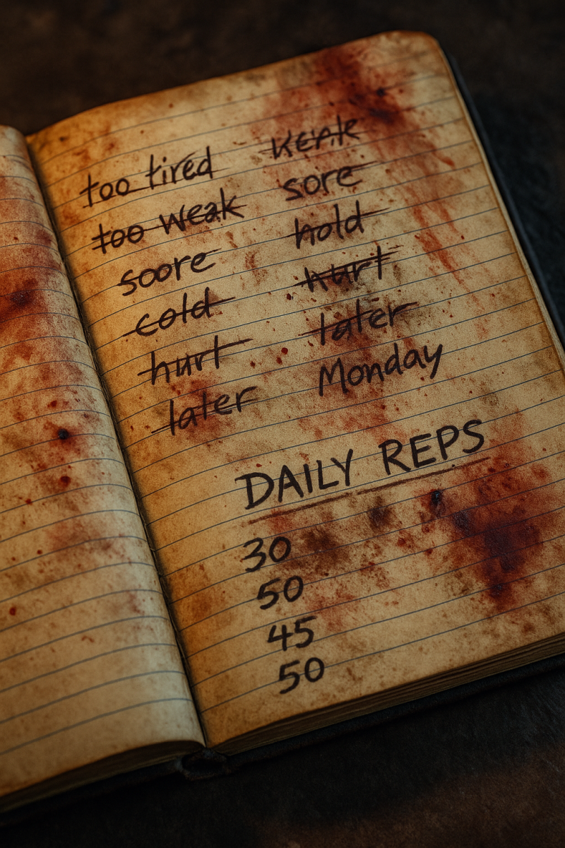 Worn Workout Journal_