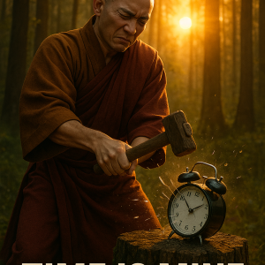 Monk Smashes Timepiece