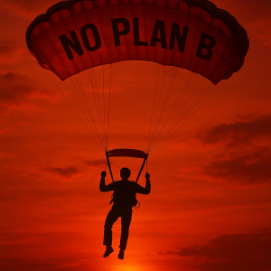 Skydiving No Plan B