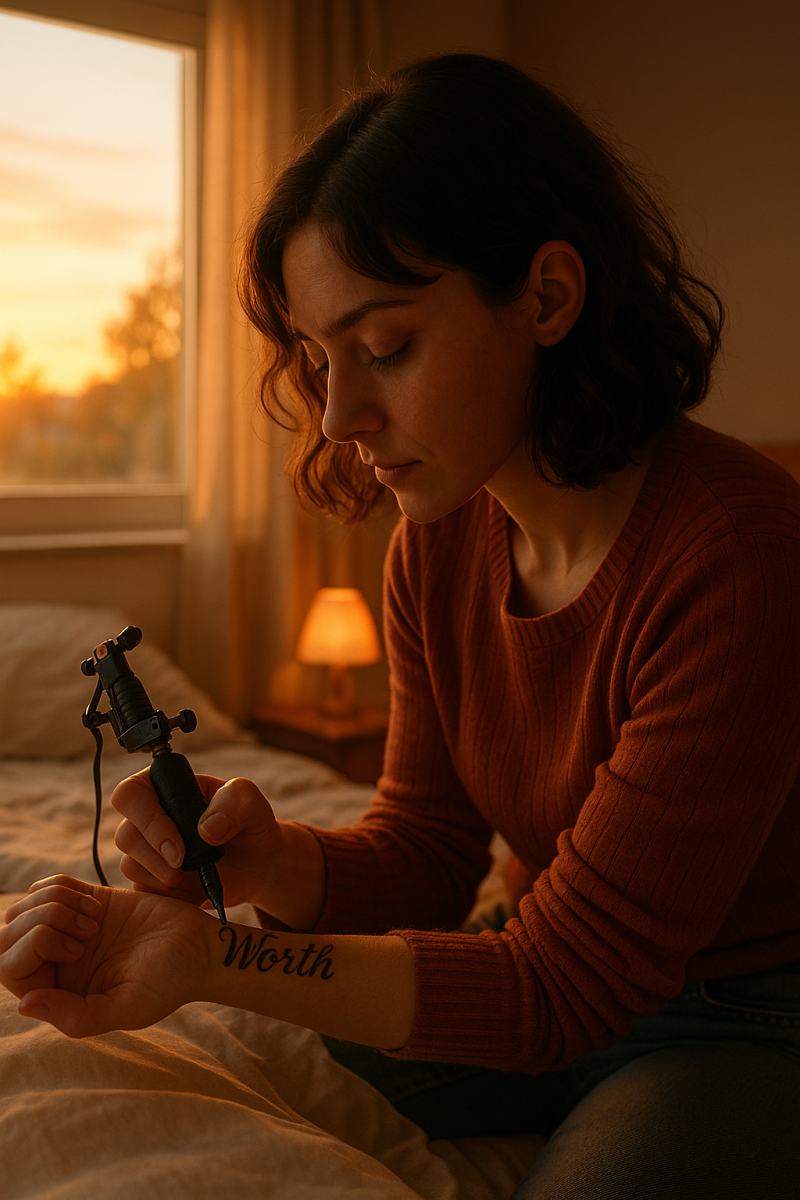 Tattooed Sunrise Worth_