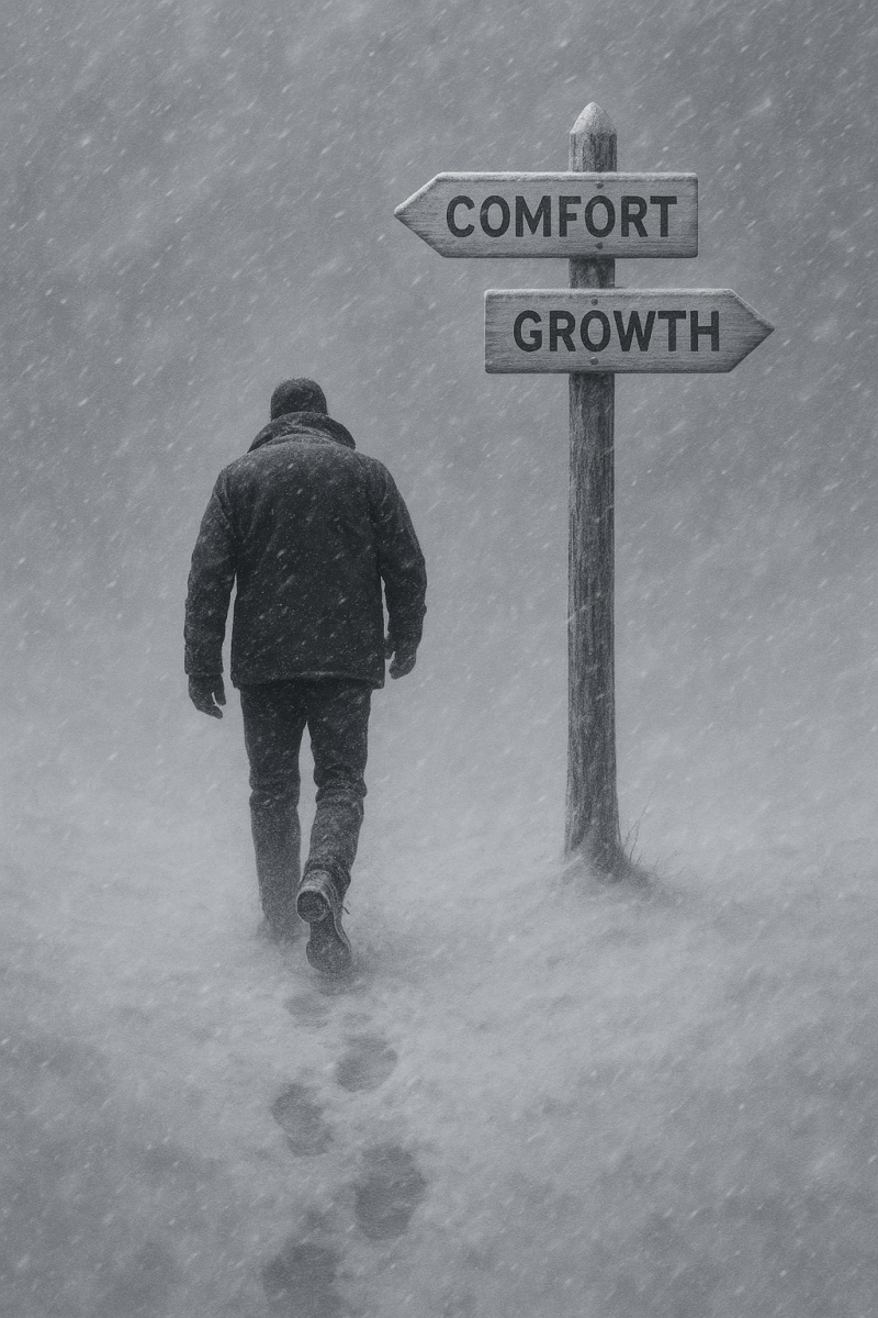 Choices Amidst Snow_