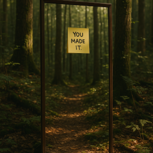 Mirror In Woods