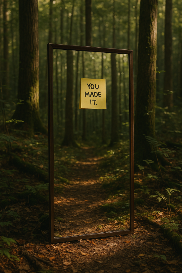 Mirror In Woods