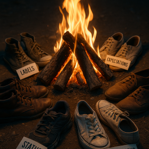 Symbolic Shoes Circle