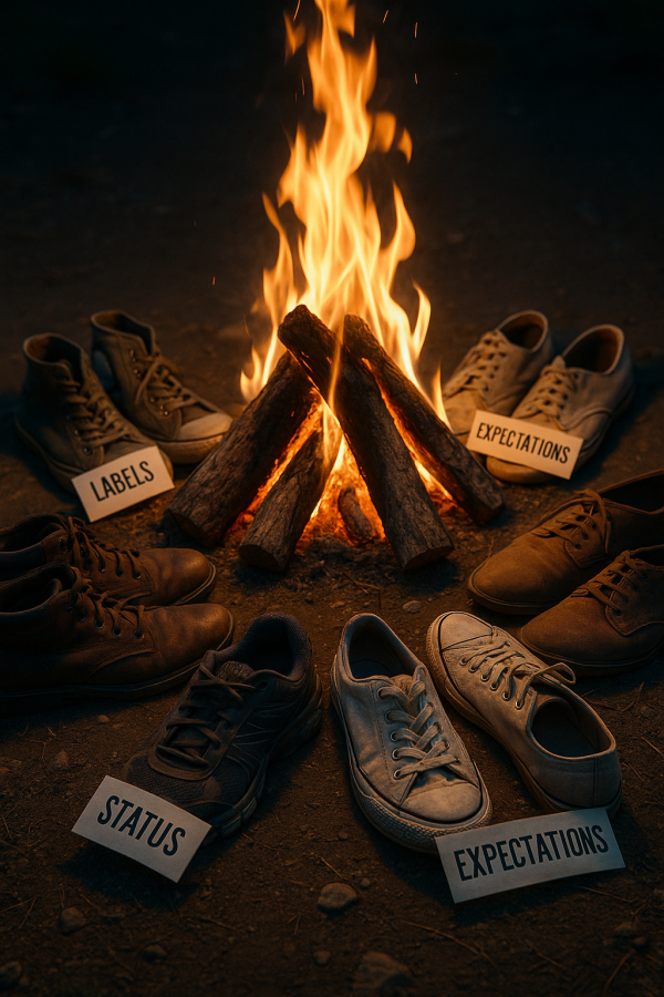 Symbolic Shoes Circle