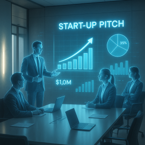 Futuristic Pitch Room