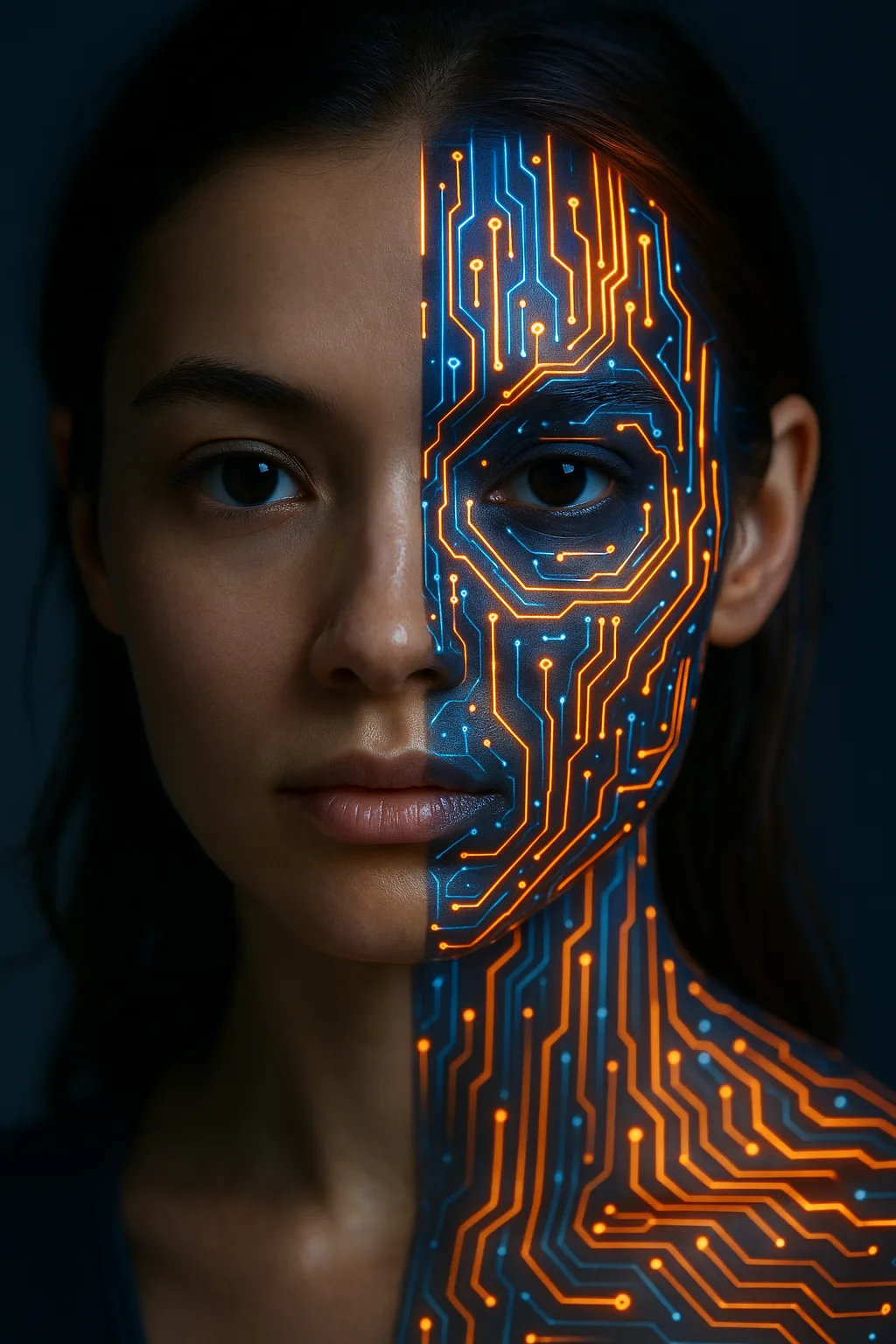Ai Human Harmony printable art for gallery wall