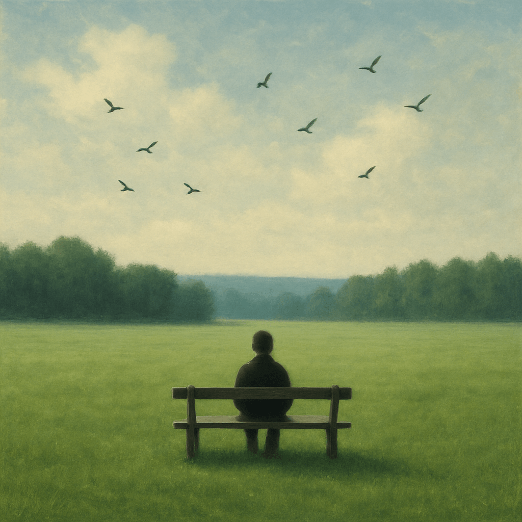 Serenity In The Meadow fine art poster for office walls